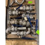 (8) Tru-Flo 3 & 4 S/S Ball Valves, Flanged Type, (INV. #39433)(LOCATED @ MDG SHOWROOM PITTSBURGH,