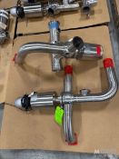 (2) Pentair / Sudmo 3 S/S Air Valves, (1) with Intellitop 2.0 Control Top, (INV. #39405) (