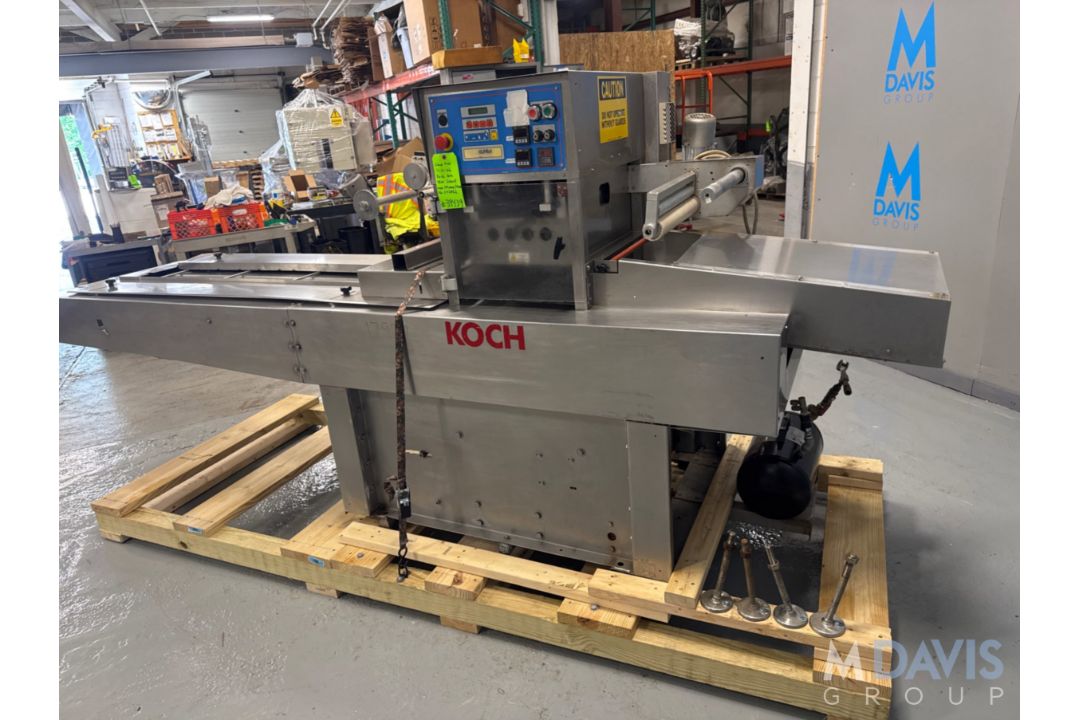 Koch Auto Tray Sealer, Model FP1000/Tank, S/N FP2962, with 16 W Conveyor, 11 x 9 Sealing Mold, - Image 2 of 15