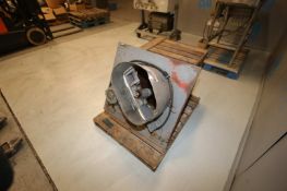 Kibby Shredder, Model CGD, with (5) Blades, with S/S Infeed Chute & Motor(INV#80915) (INV #31105)(