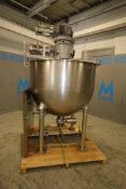 Groen 300 Gal. S/S Kettle with Double Motion Scrape Surface Agitation, (1) 5 hp / 1760 rpm & (1)