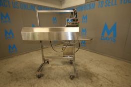 NBS 2001 70 L S/S Portable Band Sealer, Model HBS 2001, SN 2001-16359, with Watlow Controls,