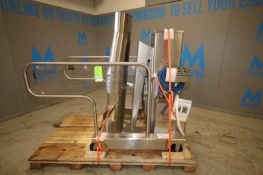 EHS Solutions S/S Portable Drum Tipper, Model DT30A, SN 119121920101, Pneumatic with Controls Panel,