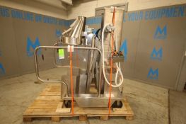Rheo Engineering S/S Portable Drum Tipper, Model DT730B, SN 120092027501, Pneumatic with Controls