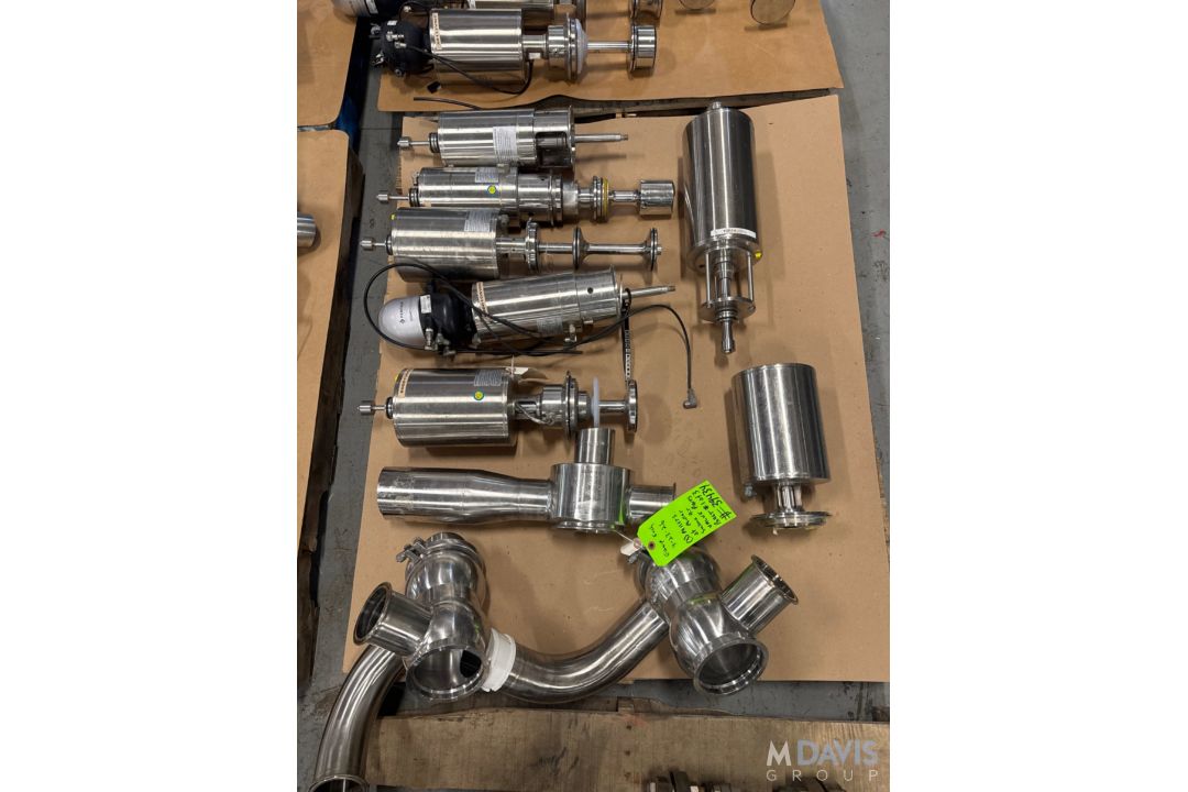 (3) Pallets of Assorted Pentair Sudmo S/S Air Valve Parts, (INV. #39434)(LOCATED @ MDG SHOWROOM - Image 1 of 11