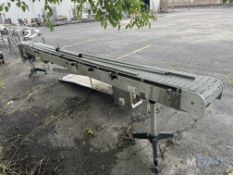 165 L S/S Product Conveyor with 10 W Rex Type Plastic Chain, 24 H, with Drive Motor & Dart VFD (