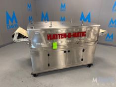 Universal Tech Flatten - O - Matic Flattener, Model 22492, S/N 9015, with 19 3/4 W Belt, 220V, (INV.
