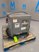 Power Factor 48V Forklift Battery Charger, Model HPT24-065B3 PF10, S/N BA687900011, 208/240/480V, (