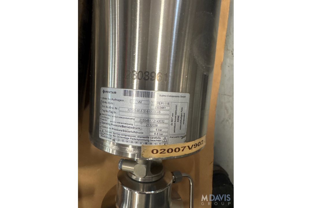 (3) Pallets of Assorted Pentair Sudmo S/S Air Valve Parts, (INV. #39434)(LOCATED @ MDG SHOWROOM - Image 10 of 11