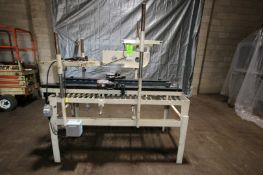 Abal Adjustable Case Sealer, Model 100-5, SN 1223, with Top & Bottom Cartridges & (2) On-Board