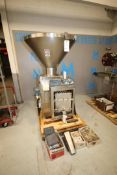 Risco S/S Vacuum Stuffer, Model RS 4000-PP, with S/S Infeed Funnel, Manuals & Some Spare Parts (