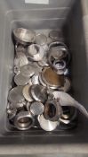 Lot of Sanitary Grade S/S Caps & Nuts (INV#79877) (INV #32387) (Located @ the MDG Auction Showroom