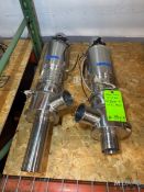 (2) Pentair / Sudmo 3 S/S Air Valves, with Intellitop 2.0 Control Tops, (INV. #39419) (LOCATED @ MDG