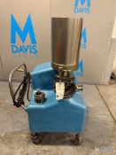 Cherry-Burrell Fruit Feeder, Model FFH-4, S/N 2496, with S/S Infeed Chute, Mounted on Portable Frame