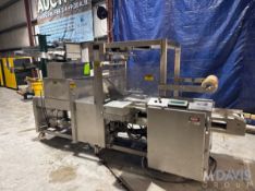 Automation Packaging Inc. (API) S/S Wrapper / Tunnel, with 7 1/2 W Infeed Product Conveyor, 25 W