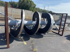 AMBAFLEX SPIRALVEYOR CASE CONVEYOR, TYPE SPIRALVEYOR SV, MACH. NO. 61997-01, CUSTOMER REF. #2634,