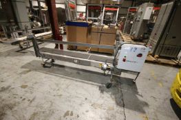 Chantland S/S Portable Power Belt Conveyor, Model 4201, S/N 39282, Overall Dims.: Aprox. 125
