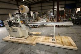 Doboy Horizontal Portable Wrapper,, Model MUSTANG II, SN 88-11020, with 8 W Conveyor, Forming Head