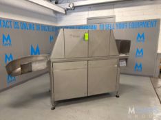 Wolfking Belam S/S Meat Needle Injector, Type MI-650/306, with Allen Bradley SLC 5/03 PLC Controller