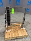 ALFA LAVAL S/S PLATE PRESS, MODEL M6 MFHC, S/N 30105-56881, WITH (23) PLATES, 2 CT CONNECTIONS,