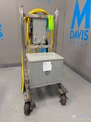 Acme 9 KVA Portable Transformer, with 30 amp Safety Switch, Mounted on a S/S Cart, (INV. #39676)(