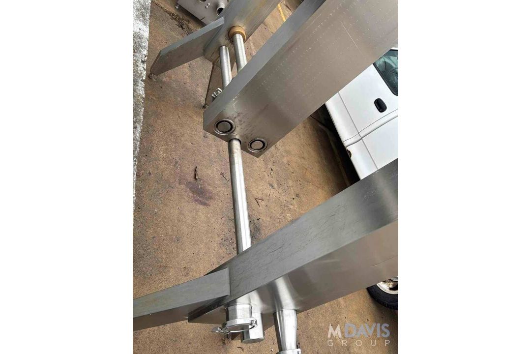 AGC S/S PLATE PRESS, MODEL AR51M-S1, S/N 06127, MFG 2006, WITH 3 & 4 CONNECTIONS, 250 DEGREES MAX - Image 7 of 11