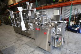 Pac Tec 2 - Lane S/S Cup / Auger Filler, Model PT-2S, with Auger Filler Model MLF2 S/N 1717; 2014-