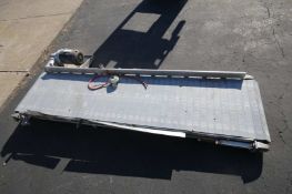 7' L S/S Power Belt Conveyor Section with 20