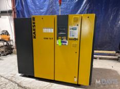 Kaeser 75 hp Screw Air Compressor Model CSD 75 T, S/N 4516, 125 psig, 345 cfm, 460Y / 266V, (Mfg