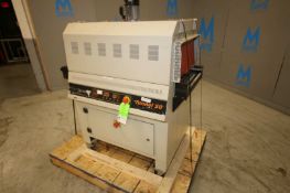 Minipack 37" L Shrink Wrap Tunnel, Model Tunnel 50 DG, SN 003291, with 17.5" W x 9.5" H Product