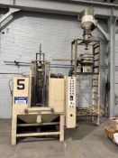 Empire Abrasive Equipment Industrial Air-Blast Abrasive Blasting Cabinet, Model PF-6060, S/N M-