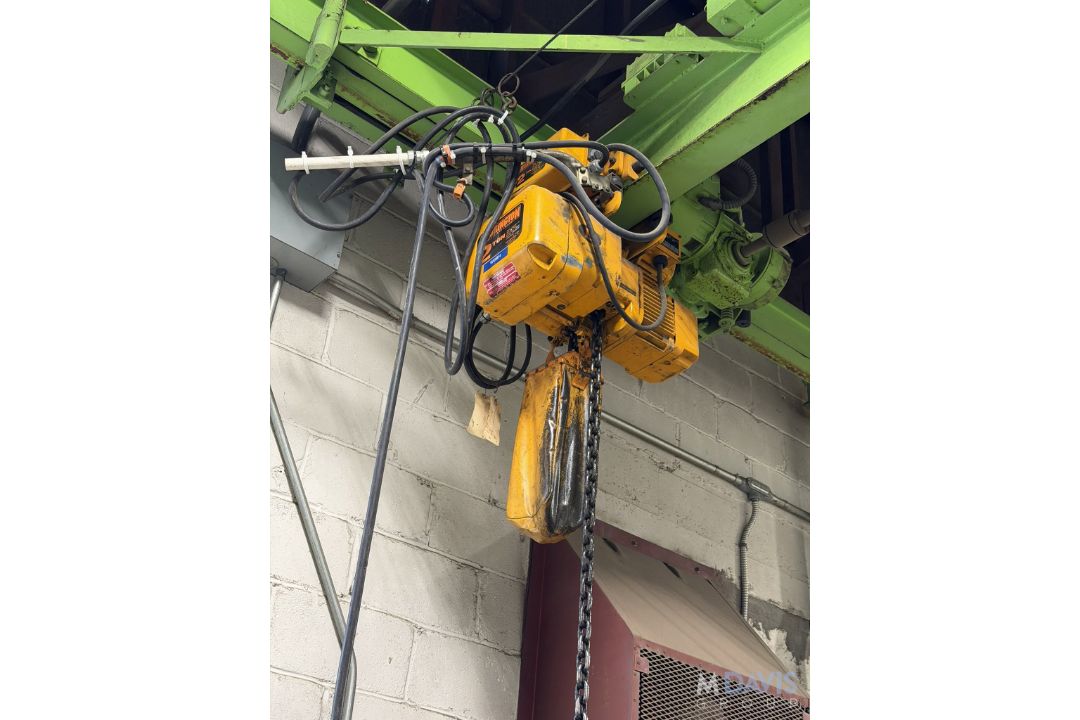 HARRINGTON 2-TON ELECTRIC HOIST SYSTEM - Image 3 of 4