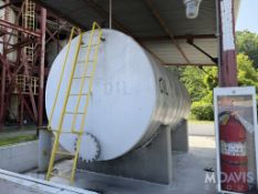 6,000 GAL. MILD STEEL OIL TANK