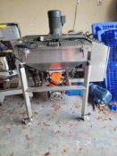 2016 AllFill Full S/S Portable Incline Screw Feeder, Model ISF with Covered Product Hopper, Complete