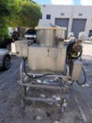 Cleveland 60 Gal. Steam Mixing Kettle, Floor Model #HAMKGL-60T with Agitator, FOB FL 33016 (