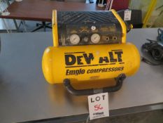 DEWALT portable compressor
