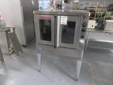 BLODGETT electric convection oven #SHO-100E approx. 38"w x 37"d x 57"h