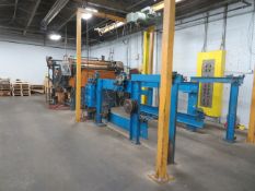 THE MOORE + WHITE CO sheeter machine 72" blade with spare blades