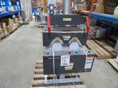 SANKOSHA single tensioning collar and cuff press (2007), Model #LP 690 U, serial # UO80151