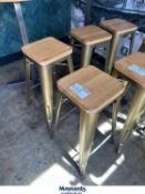 (2) 12" X 12" X 29 1/2" stools