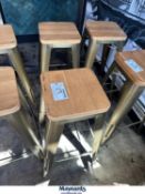 (2) 12" X 12" X 29 1/2" stools
