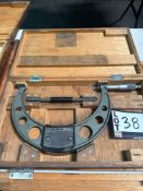 Mitutoyo 7” - 8” Micrometer Set