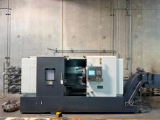 Takisawa TX-50C CNC Lathe, Takisawa Turn-i Fanuc Control, 12” Chuck, 5” Spindle Bore, 21.7” Max Turn