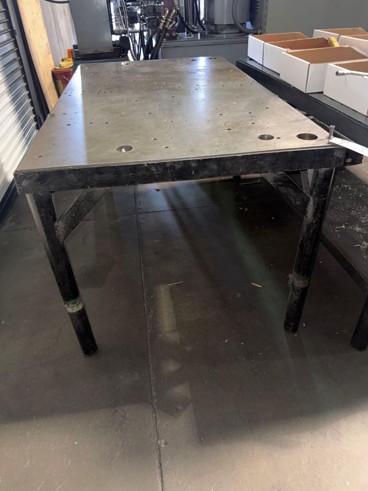 65” x 37” Steel Table - Image 3 of 4
