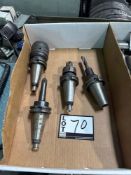 (4) Cat 40 Tool Holders