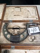 Mitutoyo 6” - 7” Micrometer Set
