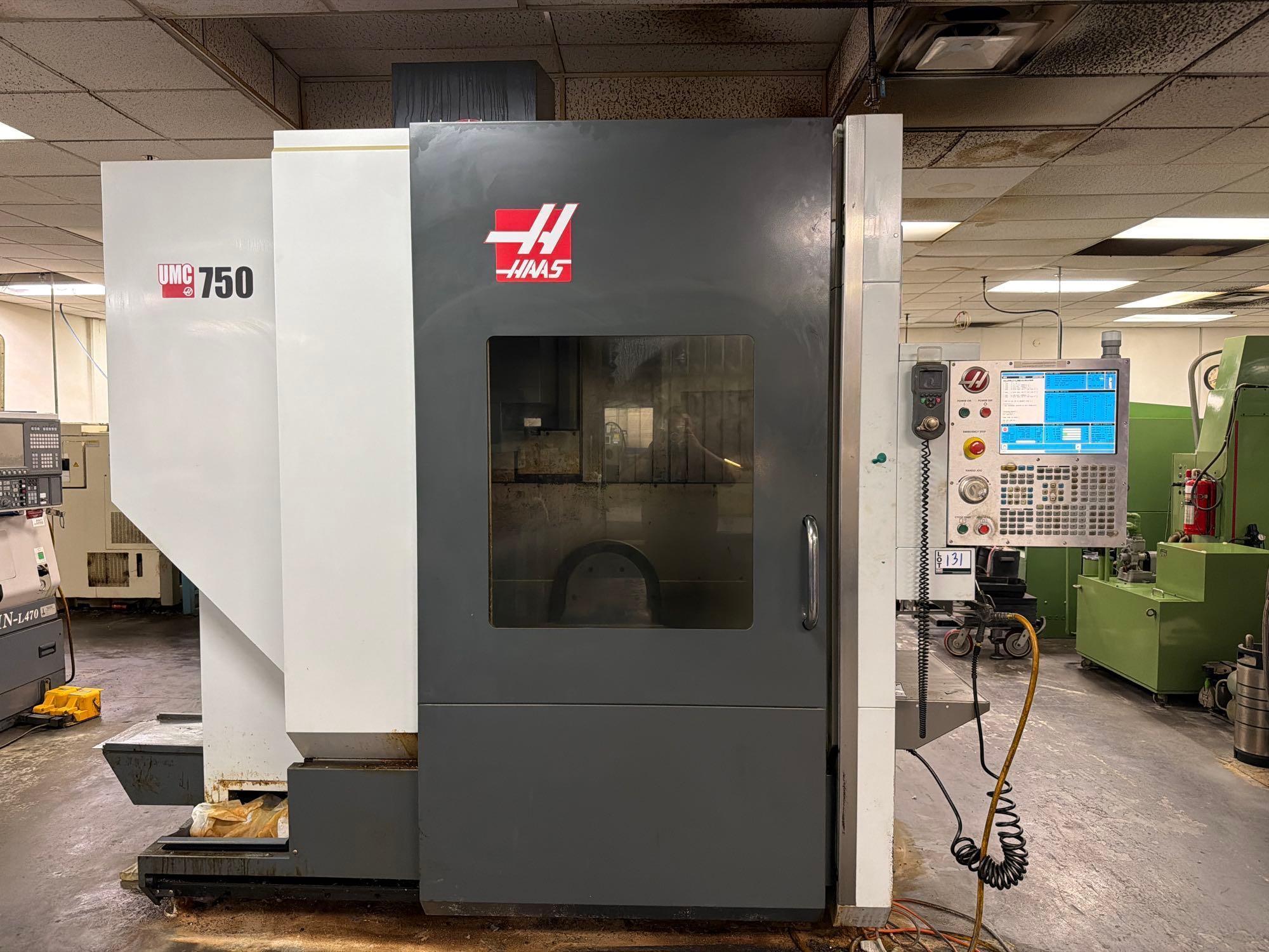 Haas UMC 750, 30” x 20” x 20” Travels, 40 ATC, WIPS, RJH-C, New 2014