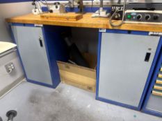 Lista Work Bench with Cabinets