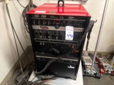 Lincoln Electric Square Wave TIG-355 Welder with Welding Table