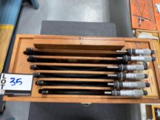 Starrett Outside Micrometer Set